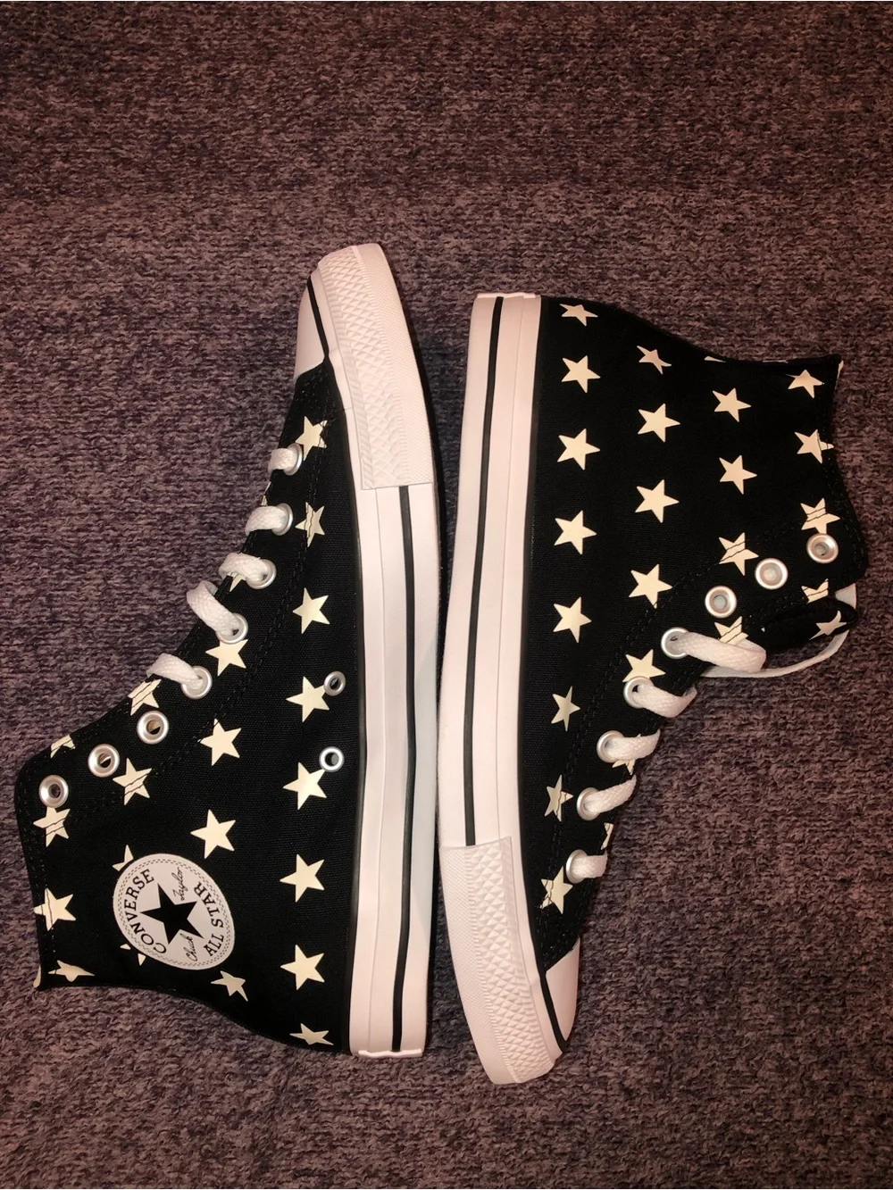 Converse Stars All Over High Tops